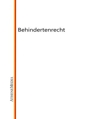 cover image of Behindertenrecht